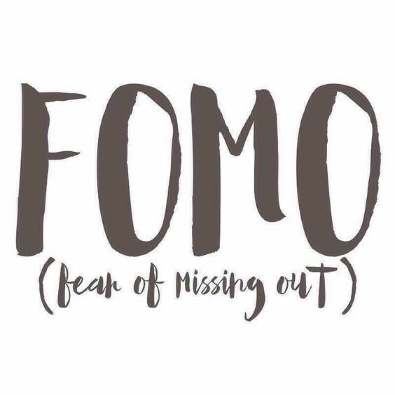 Inner Soul Tuesday: Fear of missing out