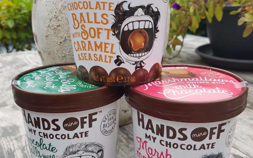 Review Hands Off My Chocolate chocolade bekers
