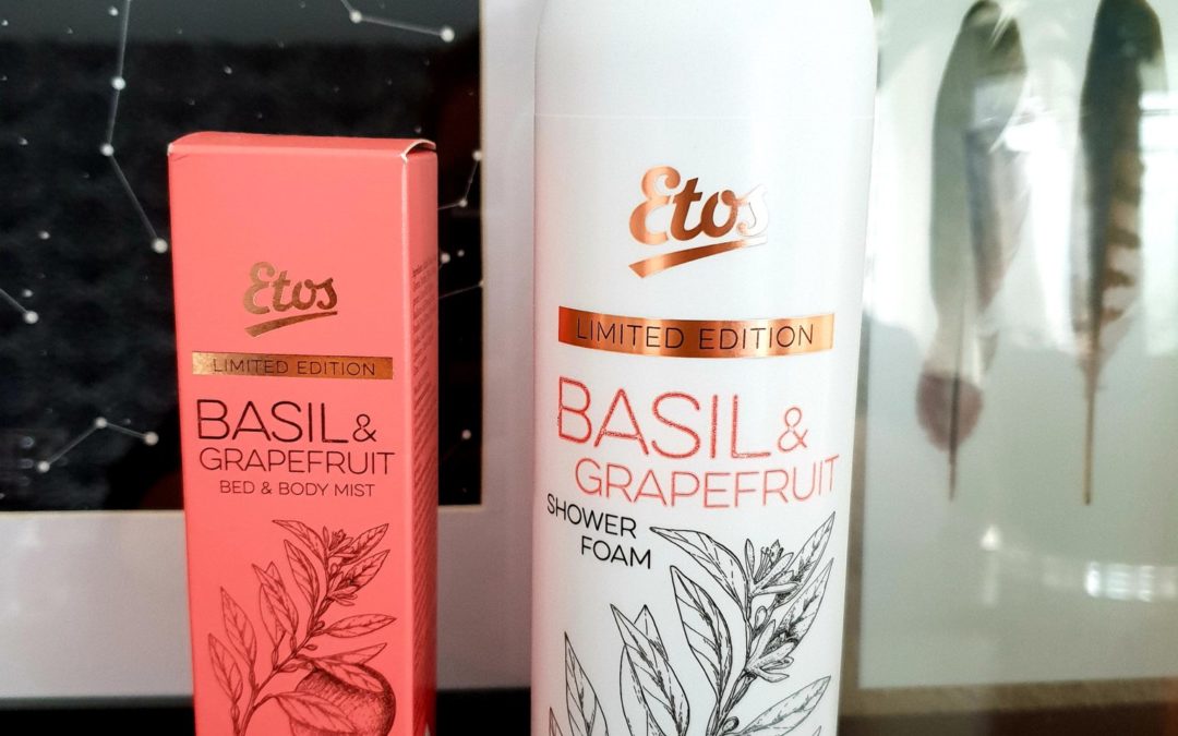 Etos Limited Edition Botanical Boost Basil & Grapefruit