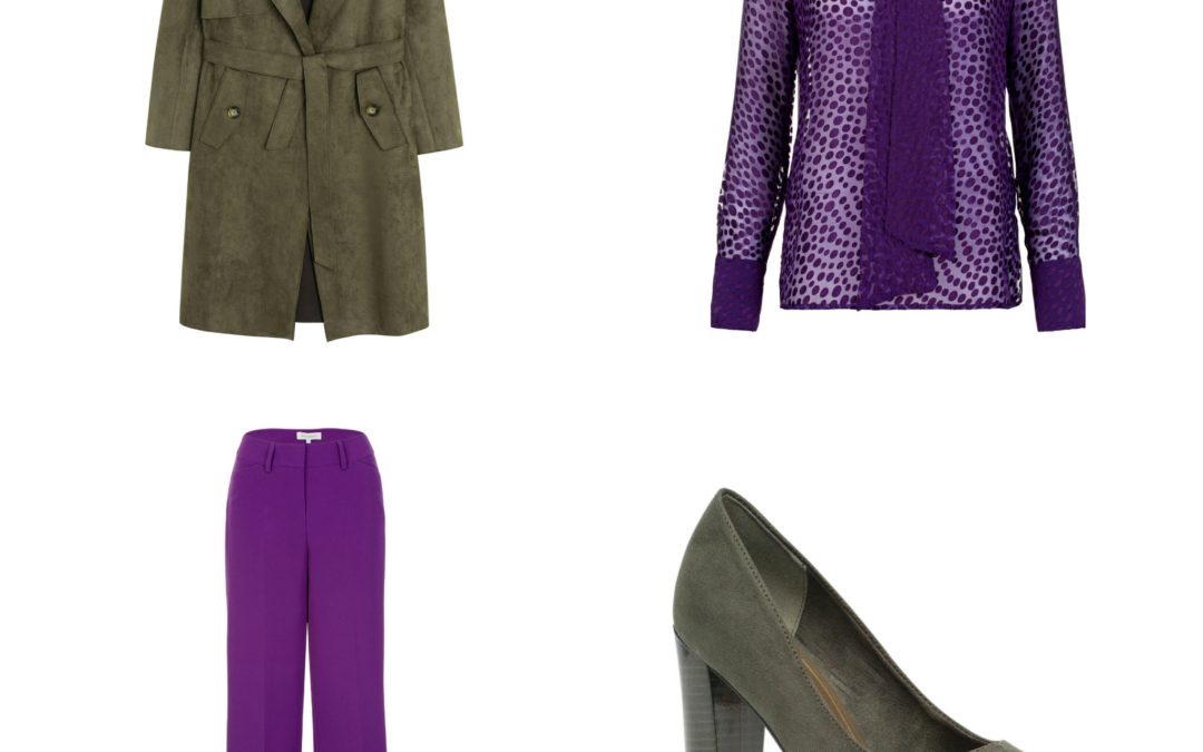 Plus Size Fashion Friday || Purple Rain
