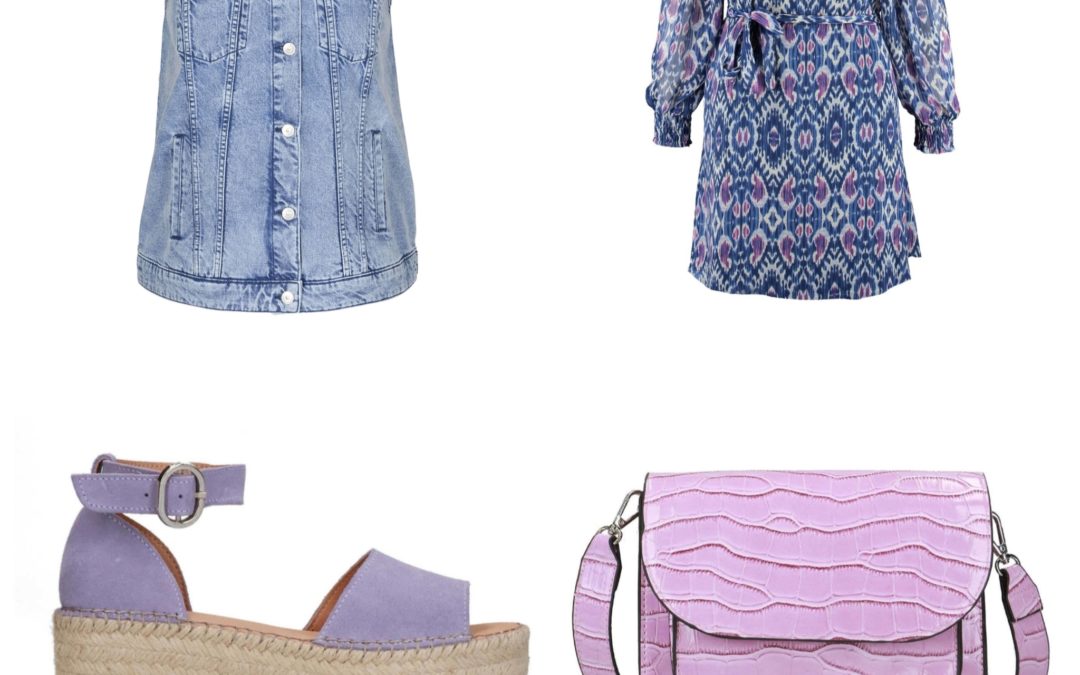 Plus size fashion || Lilac dreams