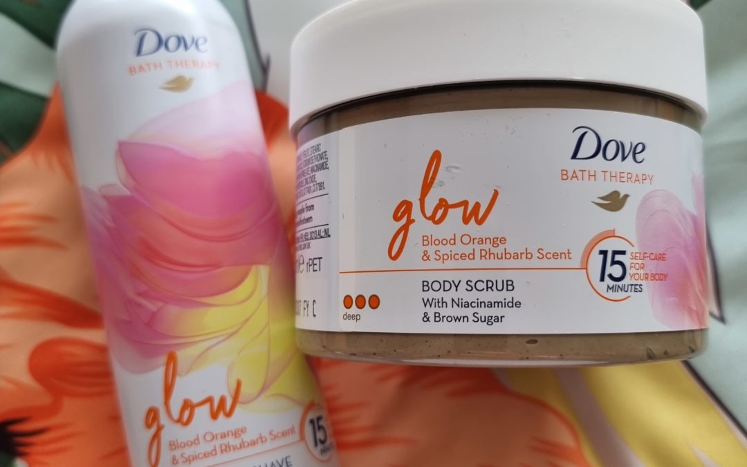 Beauty || Dove Bath Therapy Glow douchefoam & bodyscrub